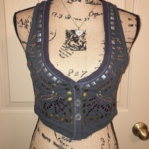 EUC Abercrombie & Fitch Vest size Small